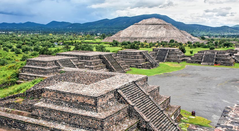 Los mejores sitios para caminar, Ruinas de Teotihuacán en México
