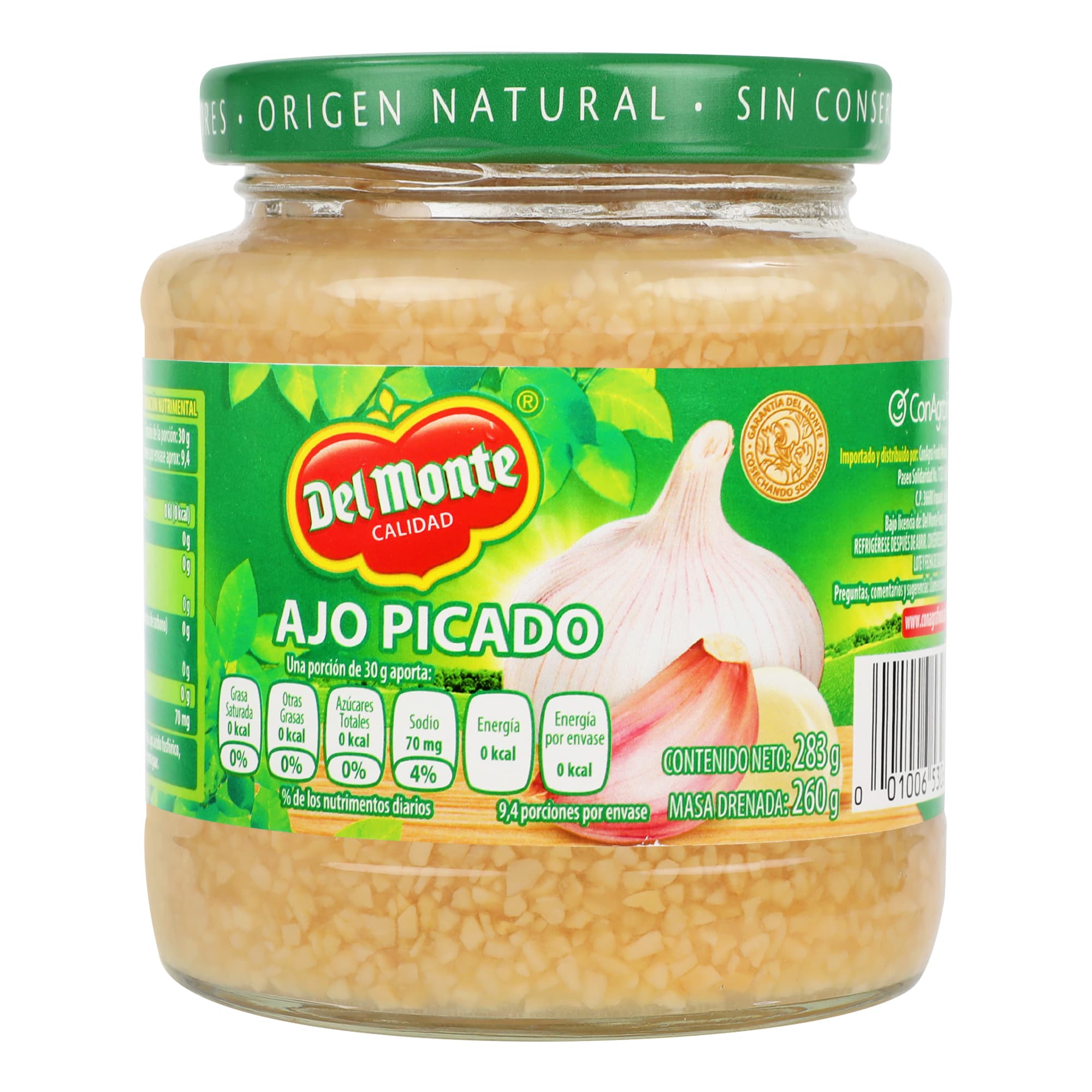Ajo  Picado  Del Monte  283.0 - Gr