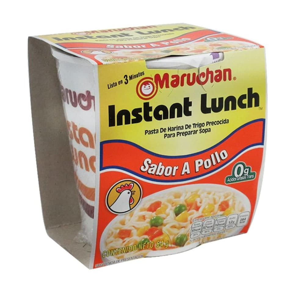 Sopa Instantanea  Sabor Pollo  Maruchan  64.0 - Gr