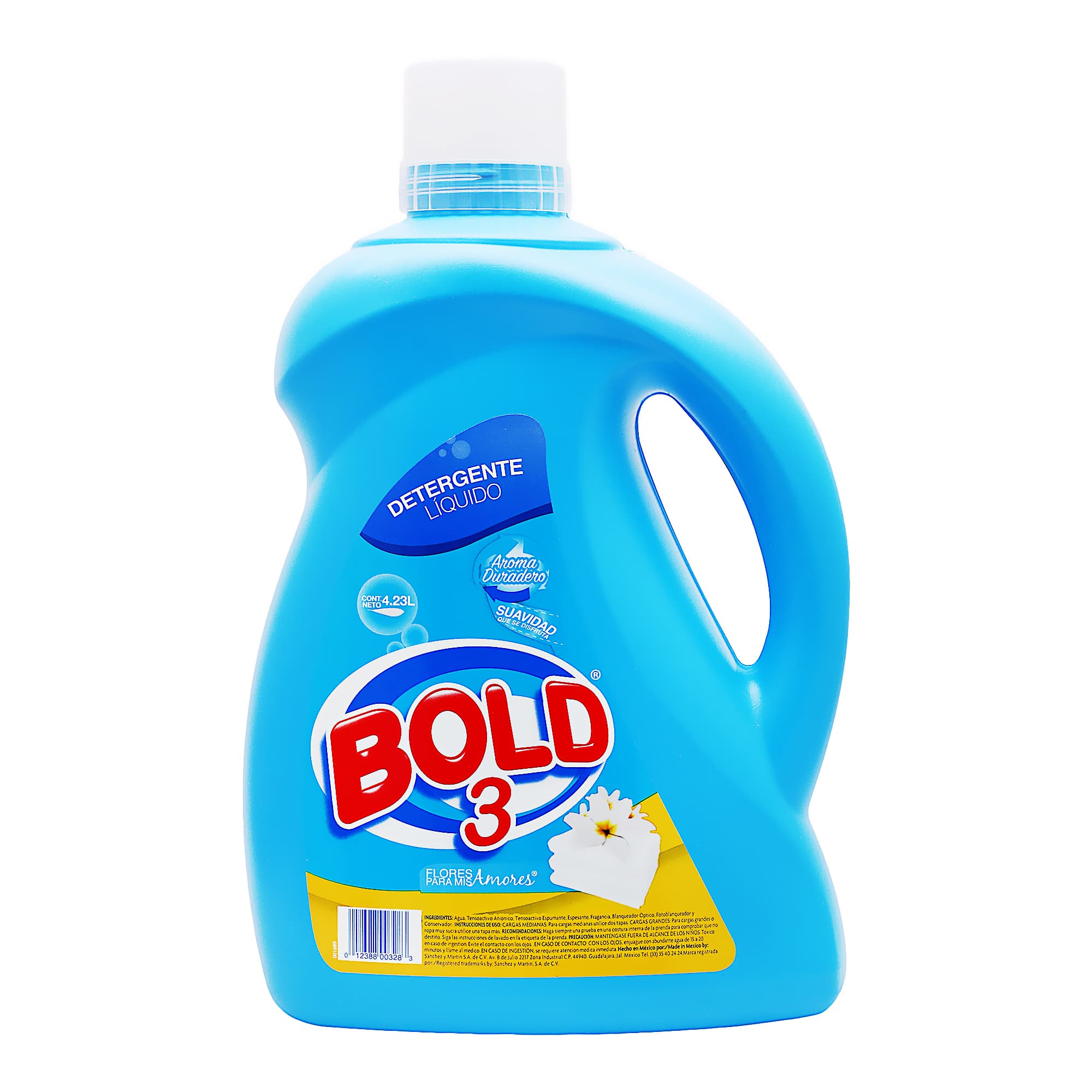 Detergente Liquido  Flores Para Mis Amores  Bold  4.23 - Lt