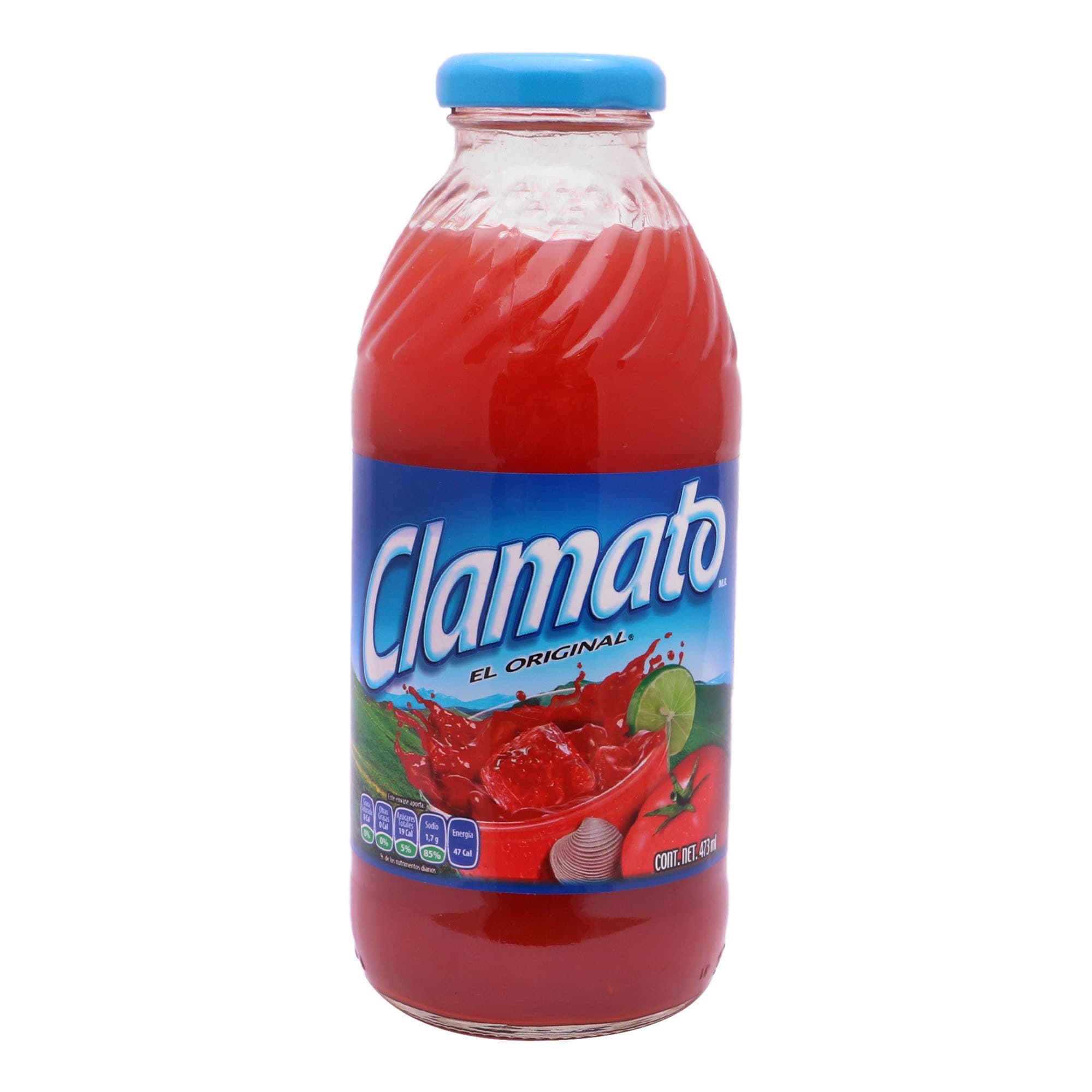 Jugo de tomate y almeja Clamato 473 ml