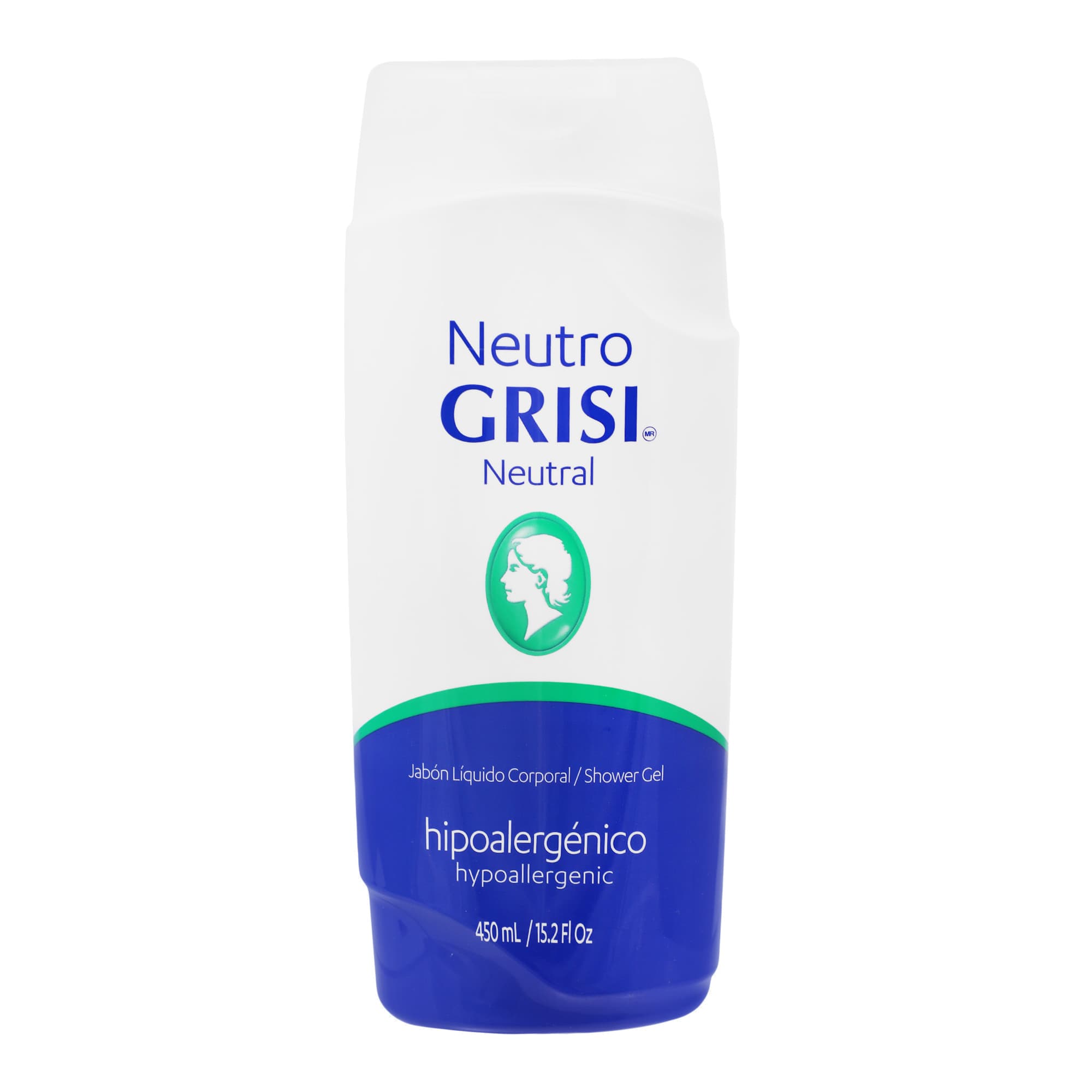 Jabon Liq Corporal  Hipoalergenico Neutro  Grisi  450.0 - Ml