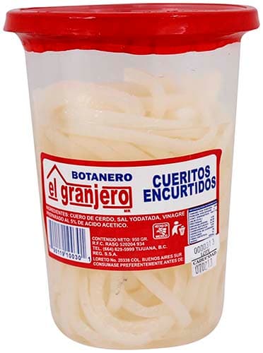 Cueritos  Curtidos  Del Granjero  500.0 - Gr