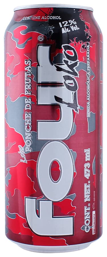 Bebida  Ponche De Frutas  Four Loko  473.0 - Ml