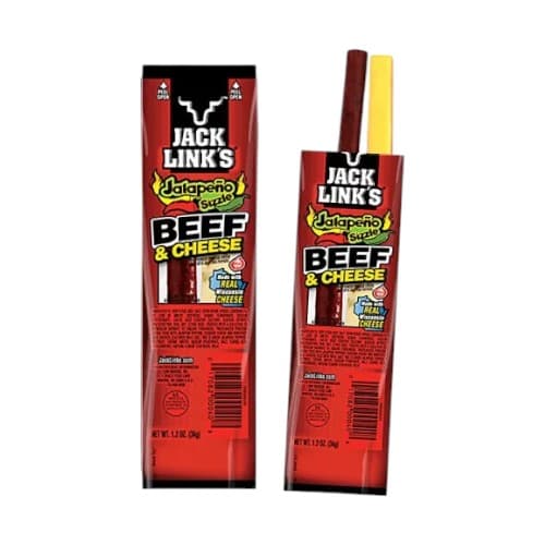 Jack links palo de carne/queso jalapeño 34g