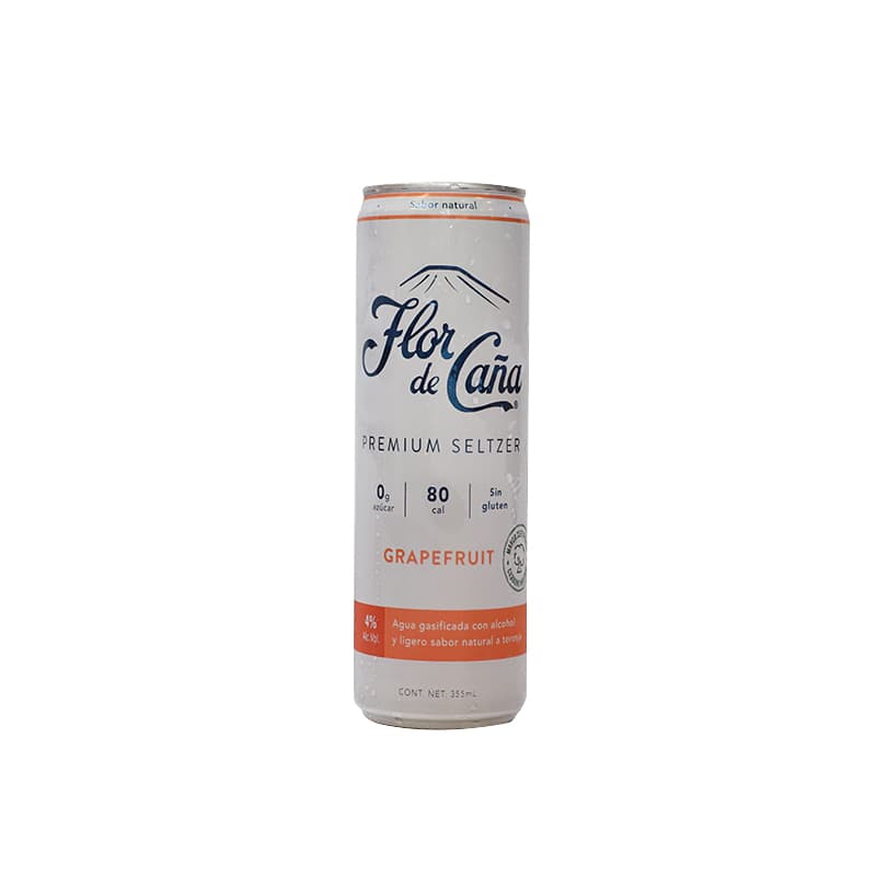 FLOR DE CAÑA HARD SELTZER GRAPEFRUIT LATA 355 ML