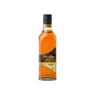 FLOR DE CAÑA RON 4 AÑOS BOTELLA 375 ML