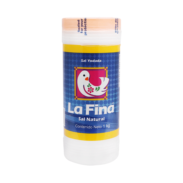 Sal Sin Flour Yodatada La Fina 1-Kg