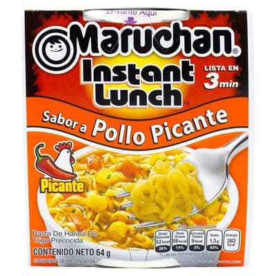 MARUCHAN SOPA INSTANTANEA POLLO PICANTE UD 64 GR