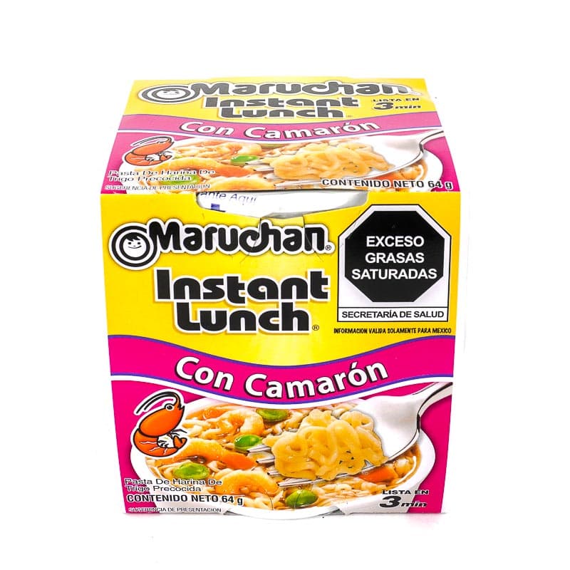 MARUCHAN SOPA INSTANTANEA CAMARON UD 64 GR