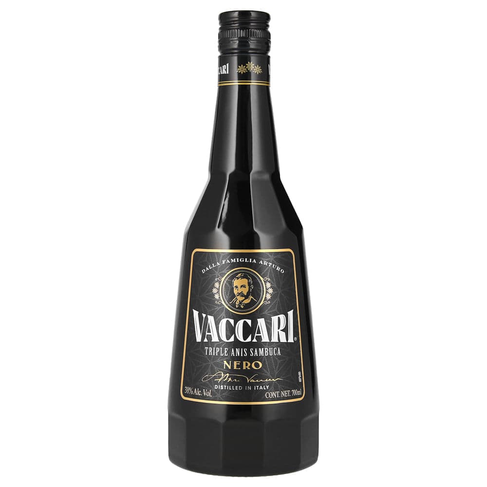 Licor Sambuca Vaccari Black .700