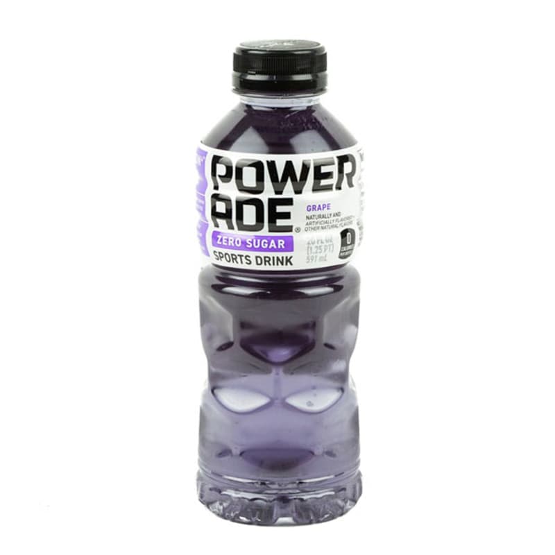 POWERADE ION ZERO UVA BOTELLA 591 ML