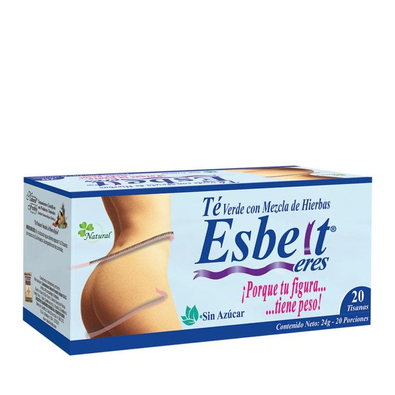 Esbet te adelgazante caja x 20 tisanas