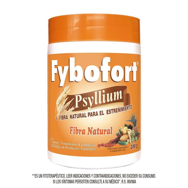 FyboFort psyllium ,Frasco x200g