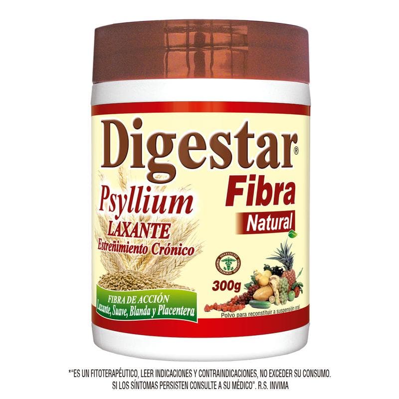 Digestar Fibra psyllium x 300 gr estreñimiento