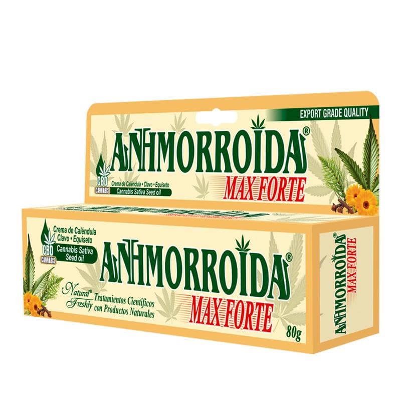 Crema anhmorroidal max Forte cbd tubo x 80g