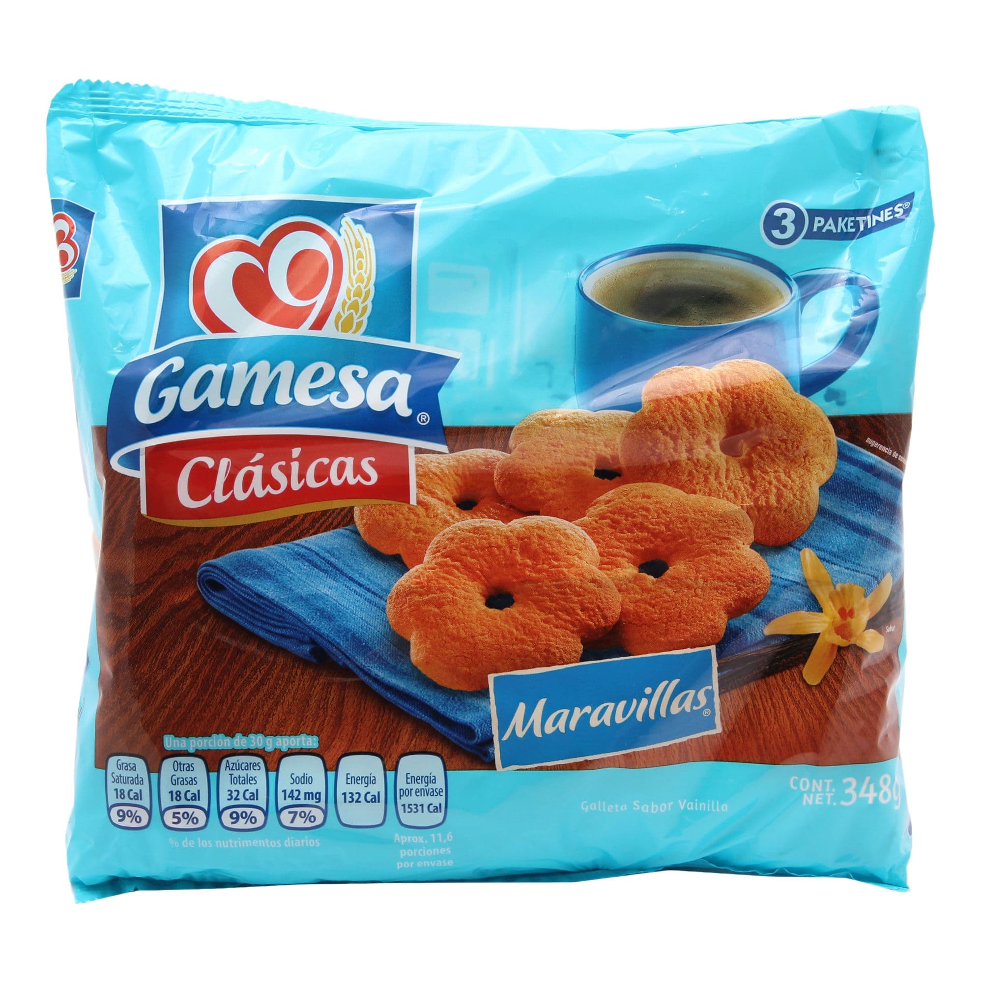 Galletas Maravilla Gamesa 348.0 - Gr