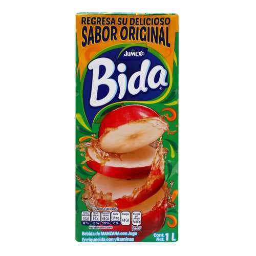 BEBIDA MANZANA BIDA JUMEX 1 LT