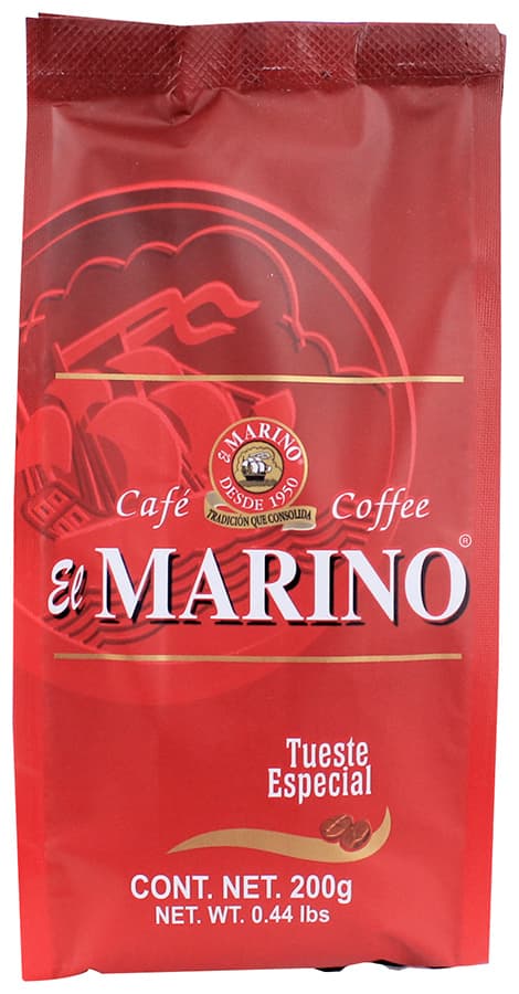 Cafe 100% Puro  Tueste Especial  Cafe El Marino  200.0 - Gr