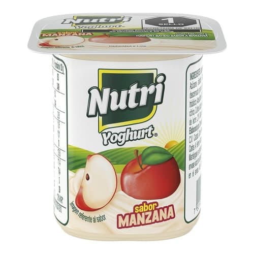 YOGHURT BATIDO MANZANA NUTRI 120 GR