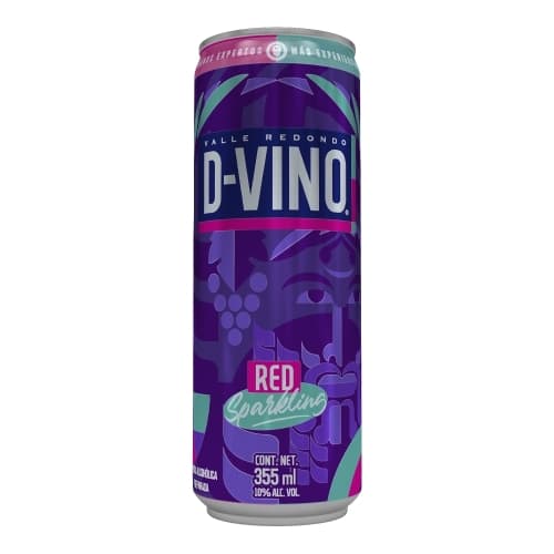 Bebida Alcoholica Dvino Red Valle Redondo 355 Ml