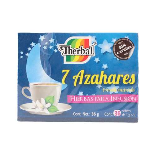 TE DE 7 AZAHARES THERBAL  36 SB