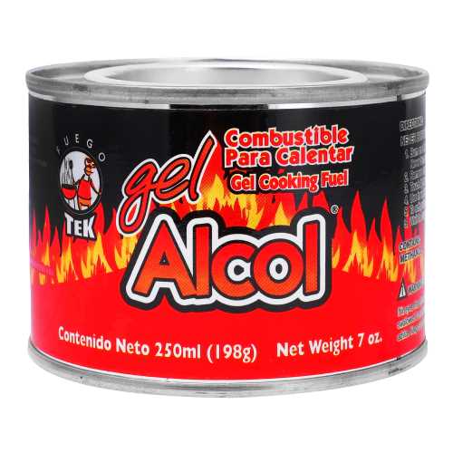 GEL PARA CALENTAR ALCHOL  250 ML