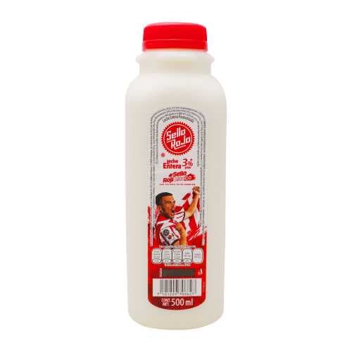 LECHE PAST. ENTERA SELLO ROJO 500ML    .