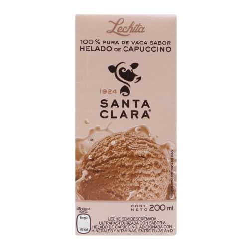 Leche Sabor Capucchino Santa Clara 200 ml