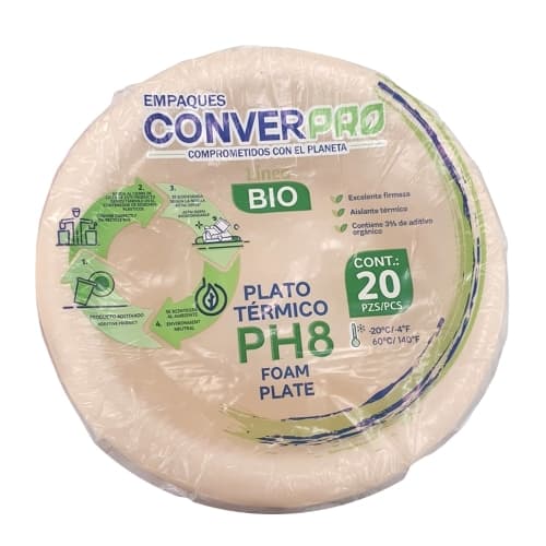 PLATO HONDO PH8 BIODEGRAD CONVERPRO BIO