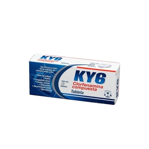 KY6 500 MG/25 MG/5 MG/4 MG 10 PZ
