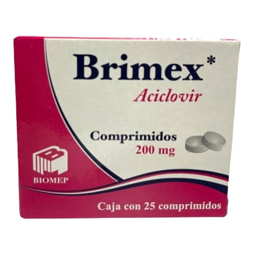BRIMEX ACICLOVIR 200MG 1 PZ