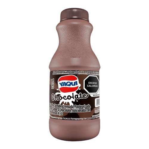 LECHE CHOCOLATE YAQUI 474ML            .