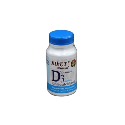 VITAMINA D3 1000 UI CAP 400 MG C30 1 PZ
