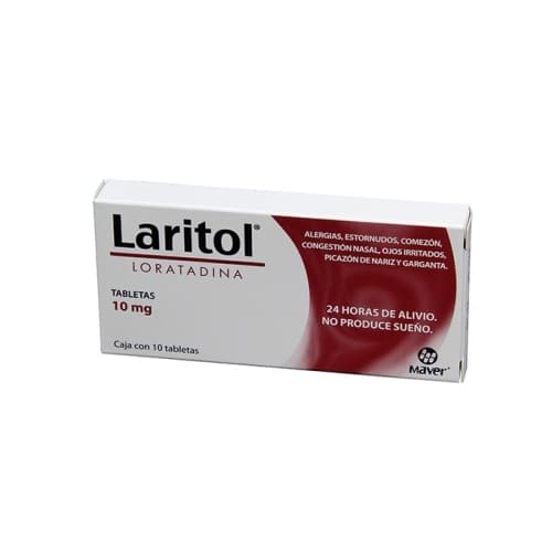 LARITOL 10 MG  10 PZ