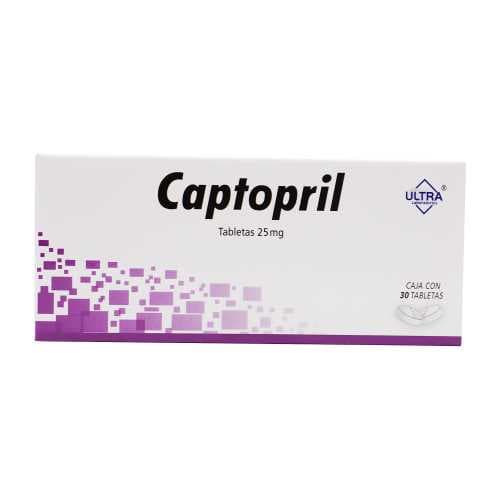 G CAPTOPRIL 25 MG 1 CP