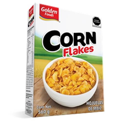 Cereal Corn Flakes GOLDEN FOODS  560 grs