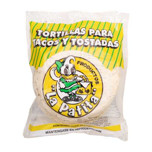 TORTILLA PARA TACOS LA PATITA 50 pza
