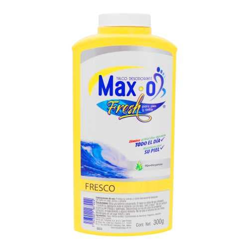 TALCO DESODORANTE AMARILLO MAX-O FRESH 300 GR