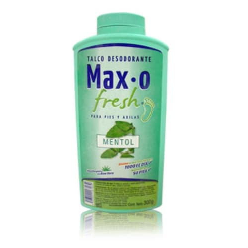 TALCO DESODORANTE VERDE MAX-O FRESH 300 GR