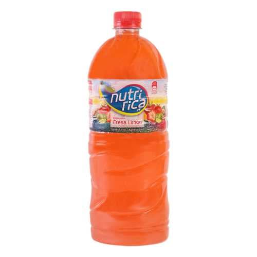 Agua Fresca de Fresa Limón Nutri Rica 1 l