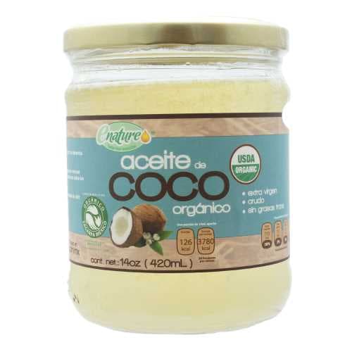 ACEITE DE COCO ORGANICO E NATURE  420 ML