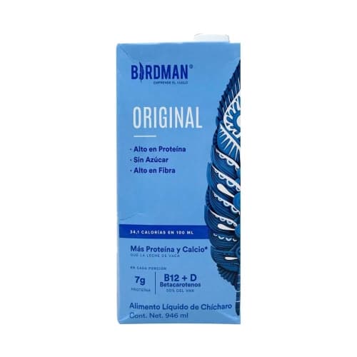 Alimento Liquido Vegetal Entera Birdman 946 ml