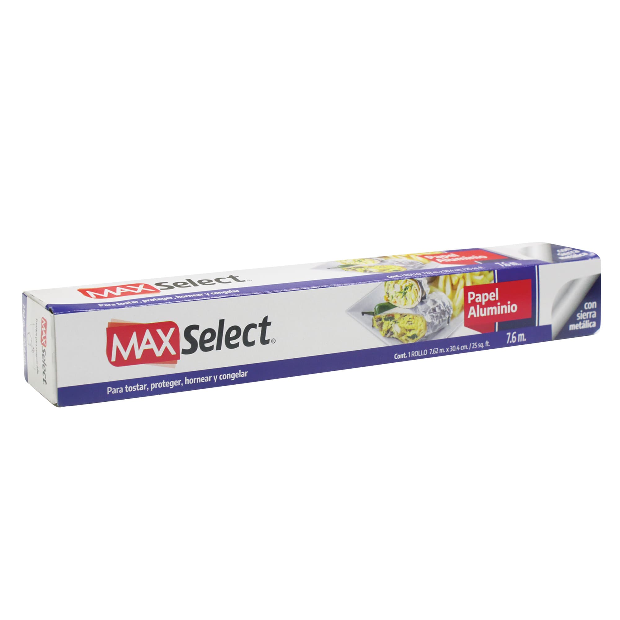 Papel Aluminio  Aluminio  Max Select  7.6 - Mt