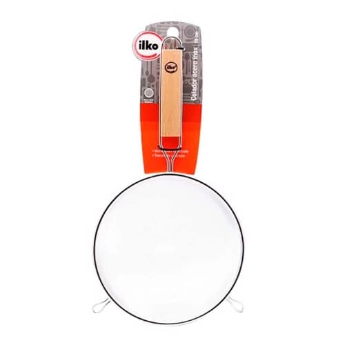 COLADOR ACERO INOXIDABLE 18CM CLASICO ILKO 1 PZ