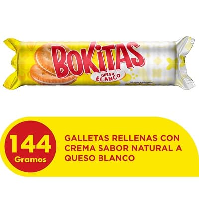 POZUELO BOKITAS CON QUESO TUBO 144 GR