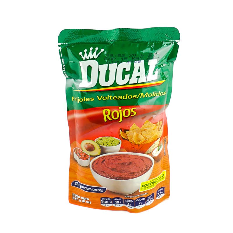 DUCAL FRIJOL MOLIDO ROJO DOY PACK 226 GR