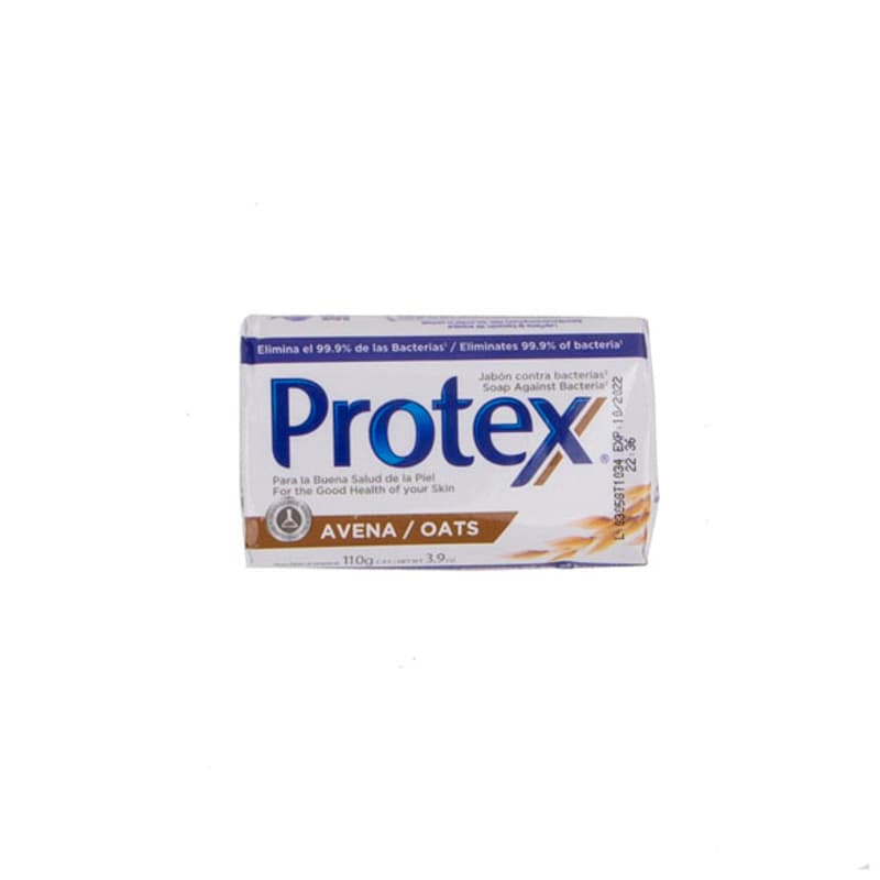 Jabón En Barra Protex Antibacterial De Avena 110G