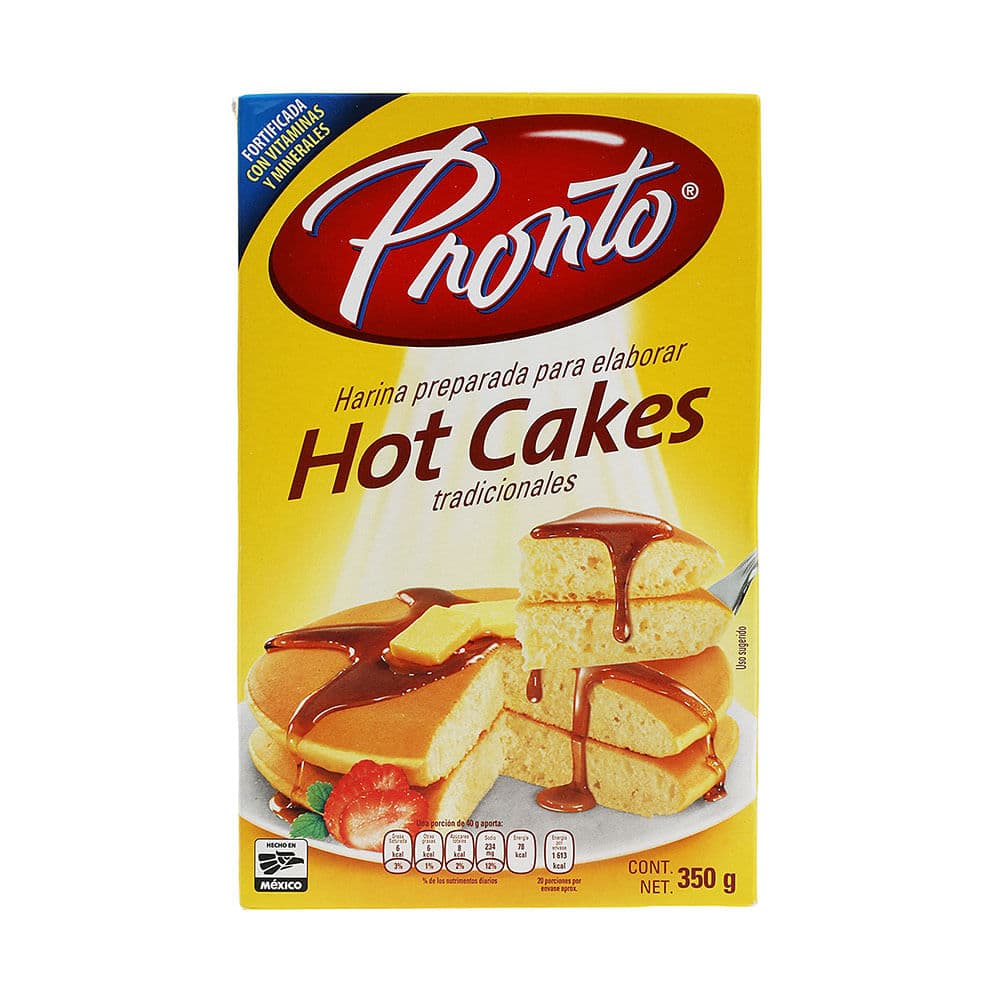 HARINA PARA HOT CAKES PRONTO 350g