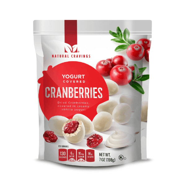 Natural Cravings Yogurt Cranberries